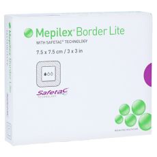MEPILEX Border Lite Schaumverb.7,5x7,5 cm steril (PZN 07126537)