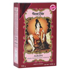 HENNA Color Pulver mahagoni dunkel AUBURN (PZN 09940822)