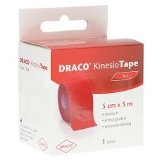 DRACO KINESIOTAPE 5 cmx5 m rot (PZN 10330164)