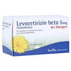 Levocetirizin beta 5mg (PZN 16006281)
