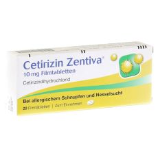 Cetirizin Zentiva 10mg (PZN 00365492)