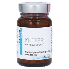 KUPFER 2 mg aus Kupfergluconat Kapseln (PZN 04873908)