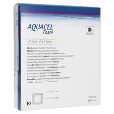 AQUACEL Foam adhäsiv 17,5x17,5 cm Verband (PZN 09060392)