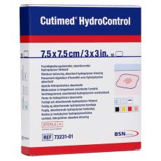 CUTIMED HydroControl Kompressen 7,5x7,5 cm (PZN 11029604)
