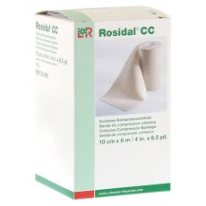 ROSIDAL CC kohäsive Kompressionsbinde 10 cmx6 m (PZN 09929654)