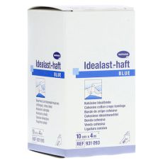 IDEALAST-haft color Binde 10 cmx4 m blau (PZN 10109407)