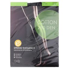 SPRING ELEGANCE Cotton 280den AD 39/40 schwarz (PZN 11040793)