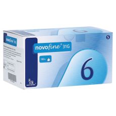 NOVOFINE 6 Kanülen 0,25x6 mm 31 G (PZN 10252286)
