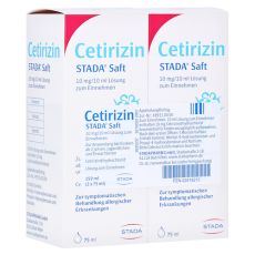 Cetirizin STADA 10mg/10ml (PZN 02418212)
