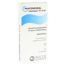PASCONEURAL Injektopas 2% 2 ml Inj.-Lösung Amp. (PZN 11170001)