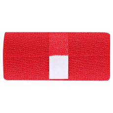 DRACOELFI haft color Fixierbinde 10 cmx4 m rot (PZN 09780264)