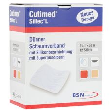 CUTIMED Siltec L Schaumverb.5x6 cm dü.san.haf. (PZN 07341431)