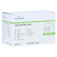 KLINION Soft fine plus Pen-Nadeln 4mm 32 G 0,23mm +Kanülen-Box (PZN 10179649)