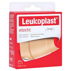 LEUKOPLAST Elastic Pflaster 8 cmx1 m (PZN 14219819)