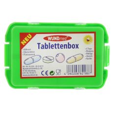 TABLETTENBOX mit 10-Fächern farbig sortiert (PZN 06646795)