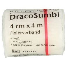 DRACOSUMBI Fixierbinde 4 cmx4 m weiß (PZN 01661531)