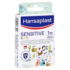 HANSAPLAST Sensitive Kinder Pflaster 6 cmx1 m (PZN 16759230)