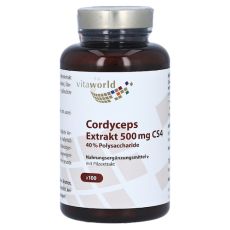 CORDYCEPS EXTRAKT 500 mg CS4 40% Polysacchar.Kaps. (PZN 11219090)