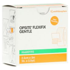 OPSITE Flexifix gentle 2,5 cmx5 m Verband (PZN 09897121)