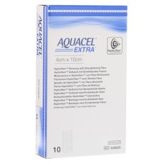 AQUACEL Extra 4x10 cm Verband (PZN 08746590)