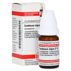 SAMBUCUS NIGRA D 10 Globuli (PZN 04776281)