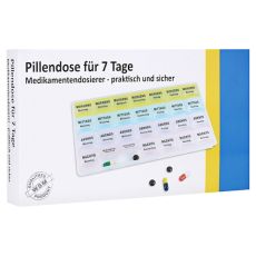 PILLENDOSE 7 Tage+4 Fächer je Tag Kunststoff (PZN 01596354)