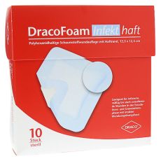 DRACOFOAM Infekt haft Schaumst.Wundauf.12,5x12,5cm (PZN 07730658)