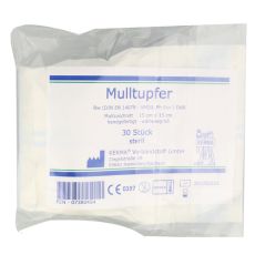 MULLTUPFER 15x15 cm walnussgroß steril (PZN 07380454)