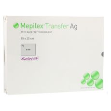 MEPILEX Transfer Ag Schaumverband 15x20 cm steril (PZN 09542814)