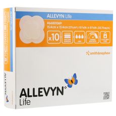 ALLEVYN Life 15,4x15,4 cm Silikonschaumverband (PZN 03725850)