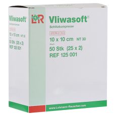 VLIWASOFT Schlitzkompressen 10x10 cm steril (PZN 09312528)