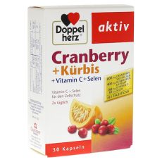 DOPPELHERZ Cranberry+Kürbis Kapseln (PZN 06445453)