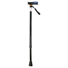 GEHSTOCK Alu höhenverstellbar schwarz (PZN 00973990)