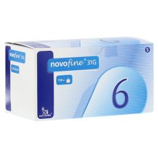 NOVOFINE 6 Kanülen 0,25x6 mm (PZN 06108253)