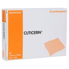 CUTICERIN 7,5x7,5 cm Gaze m.Salbenbeschichtung (PZN 09680396)