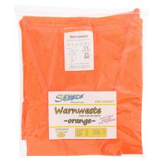 SENADA Warnweste orange im Beutel (PZN 10043677)