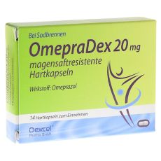OmepraDex 20mg magensaftresistente Hartkapseln (PZN 09064616)