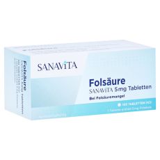 Folsäure Sanavita 5mg (PZN 14416365)