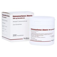 Calciumcarbonat Abanta 500mg (PZN 13967519)