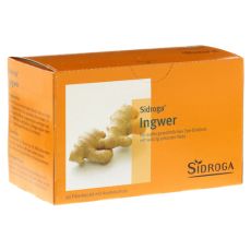 SIDROGA Ingwer Tee Filterbeutel (PZN 02026630)