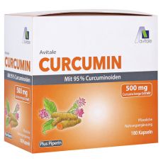 CURCUMIN 500 mg 95% Curcuminoide+Piperin Kapseln (PZN 16677130)