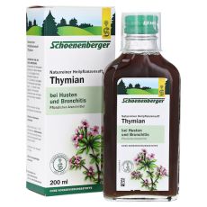 Thymian naturreiner Heilpflanzensaft Schoenenberger (PZN 00692340)
