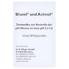 Teststreifen zur Kontrolle des pH-Wertes im Urin (PZN 00818290)