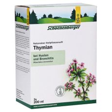 Thymian naturreiner Heilpflanzensaft Schoenenberger (PZN 00700186)