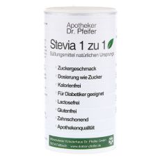 STEVIA DR.PFEIFER 1 zu 1 Pulver (PZN 09784888)