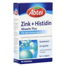 Abtei Zink+histidin Tabletten (PZN 03972761)