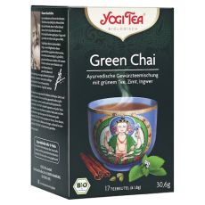YOGI TEA Green Chai Bio Filterbeutel (PZN 09687719)