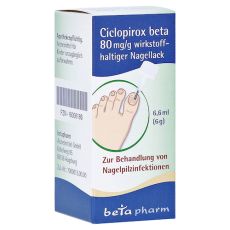 Ciclopirox beta 80mg/g (PZN 16006186)