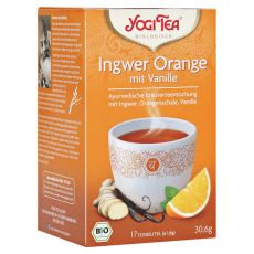 YOGI TEA Ingwer Orange+Vanille Bio Filterbeutel (PZN 09688044)