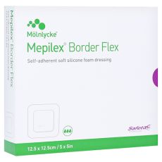 MEPILEX Border Flex Schaumverb.haft.12,5x12,5 cm (PZN 12596015)